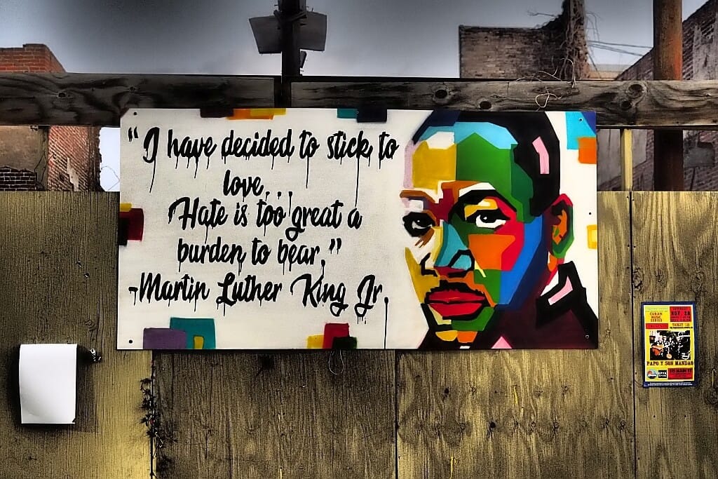Natchez mural martin luter king jr