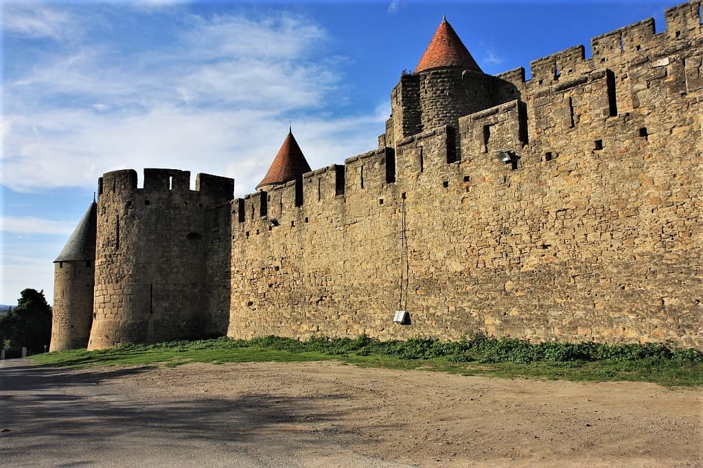 Carcassonne zamki katarow langwedocja.1