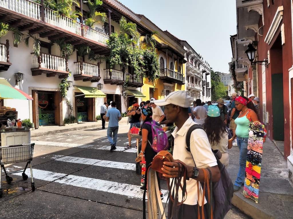 Cartagena de Indias atrakcje calle
