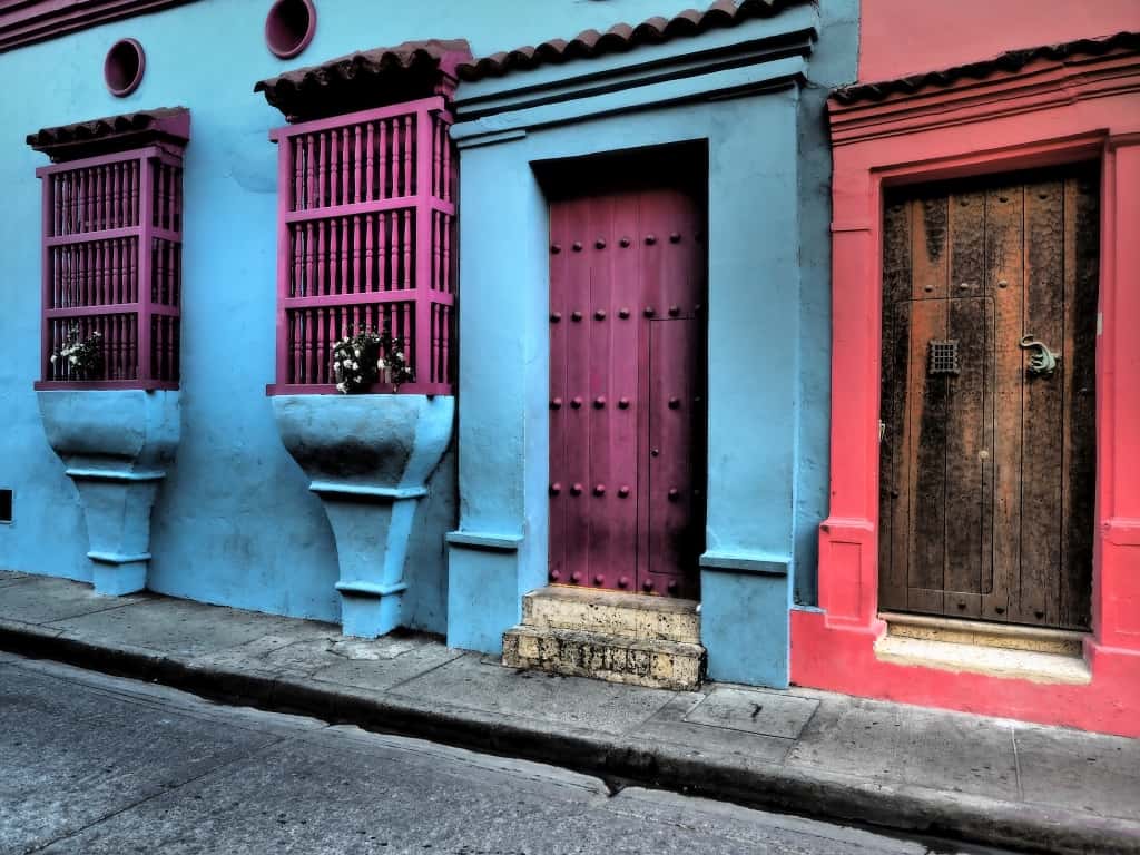 Cartagena de Indias atrakcje kolory