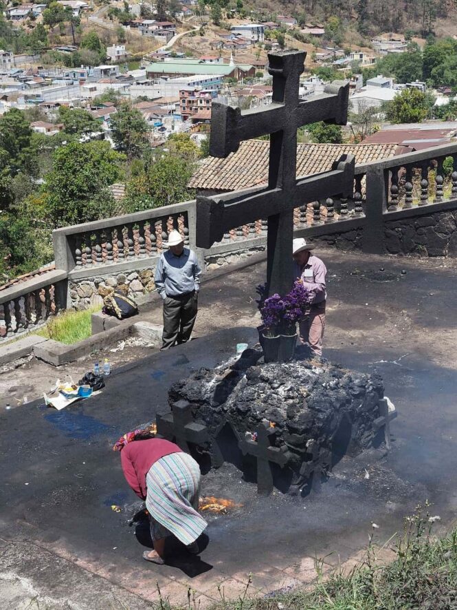 Paclom w Momostenango ceremonie Majow