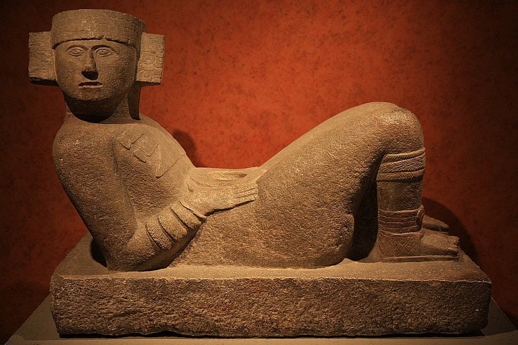 chac mool cztery umowy toltekow