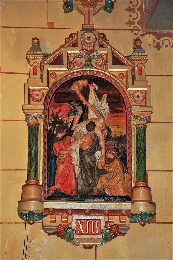 rennes le chateau stacja drogi krzyzowej XIII