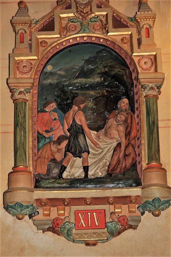 rennes le chateau stacja drogi krzyzowej XIV