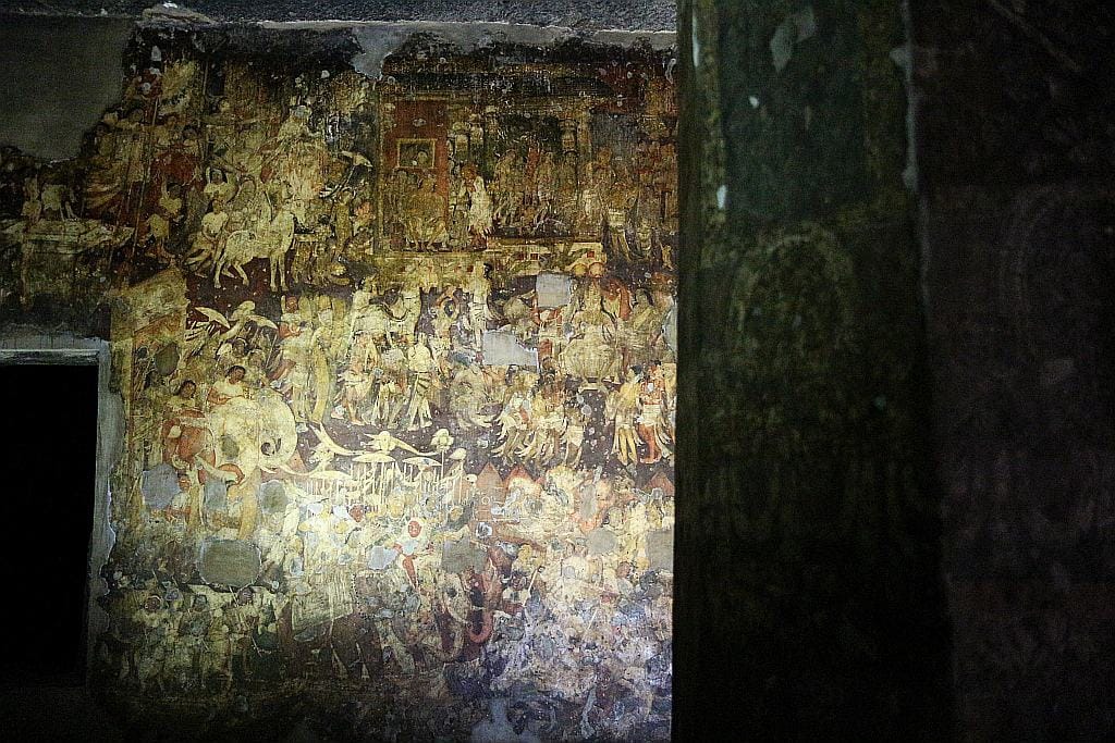 swiatynie ajanta malowidla scienne