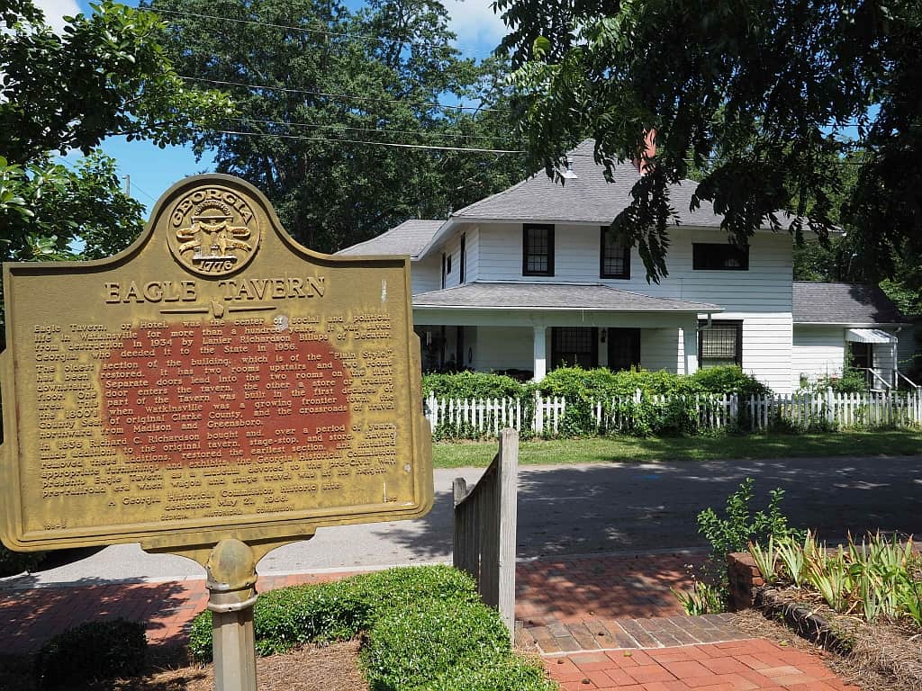 Watkinsville amerykanskie miasteczka.eagl e tavern
