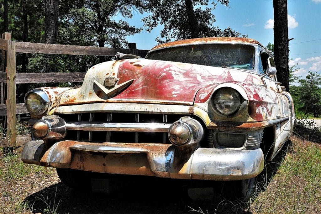 rozowy cadillac