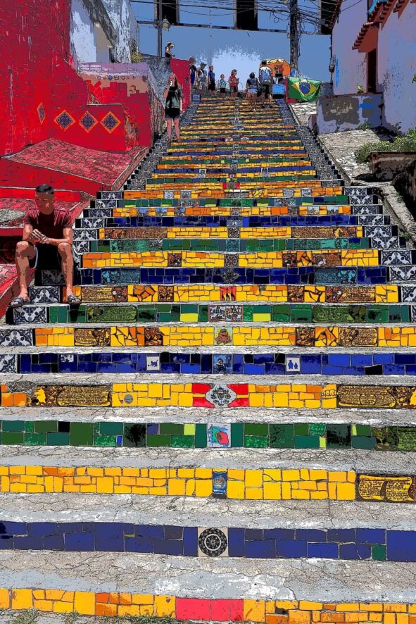 Escadari Selaron Rio de janeiro 1