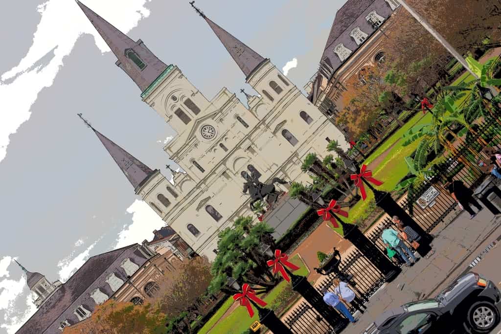 Nowy Orlean - Dzielnica Francuska 45 katedra nowy orlean 1 1