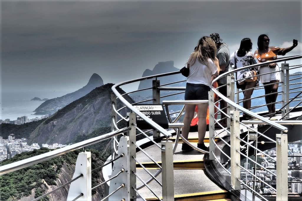 Sugarloaf Mountain w Rio de Janeiro 23 panorama z Sugarloaf Mountain