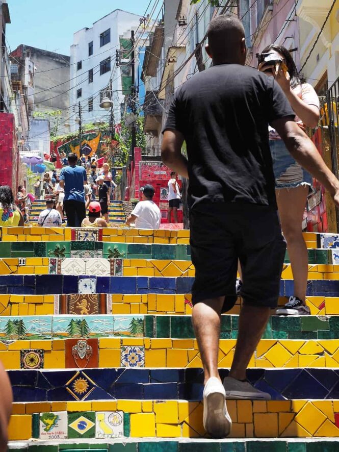 rio de janeiro Schody Escadaria Selaron 1