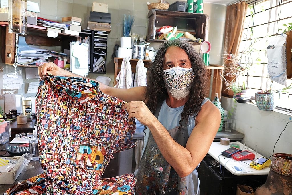 rio de janeiro artysta z santa teresa