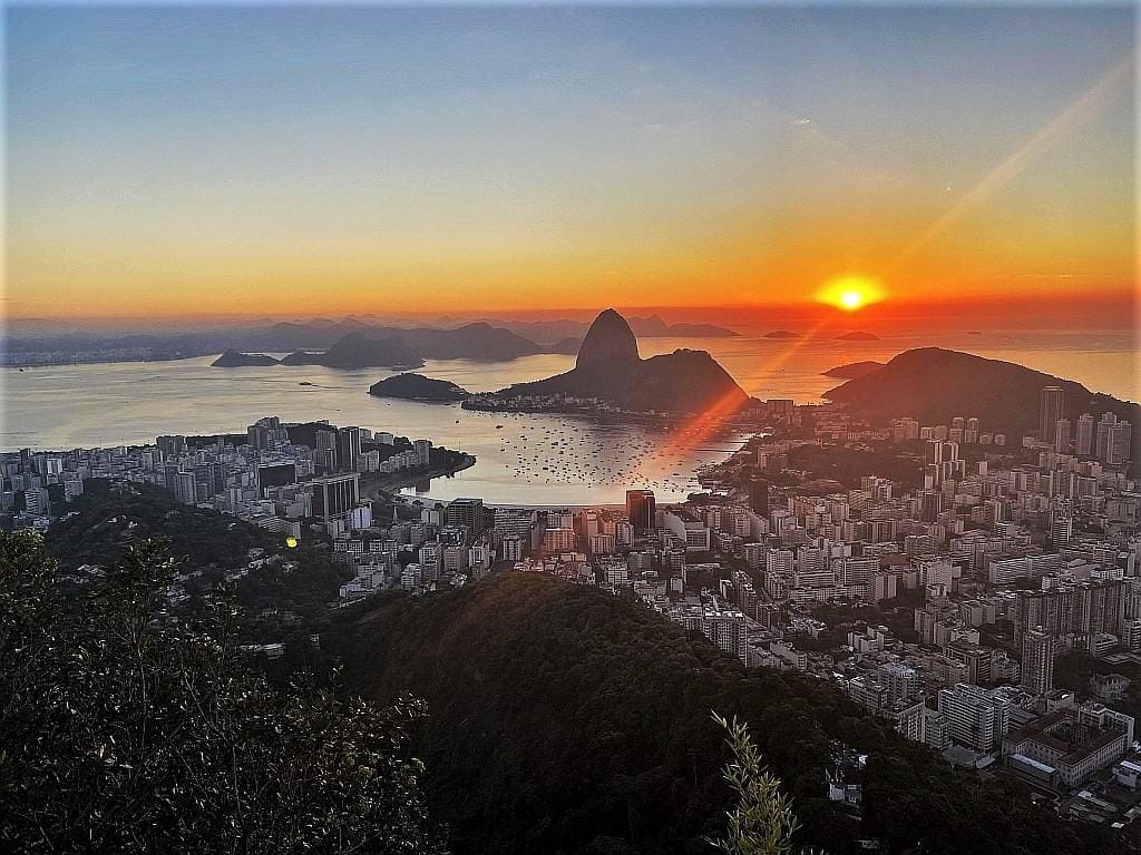 santa teresa w rio de janeiro punkt widokowy