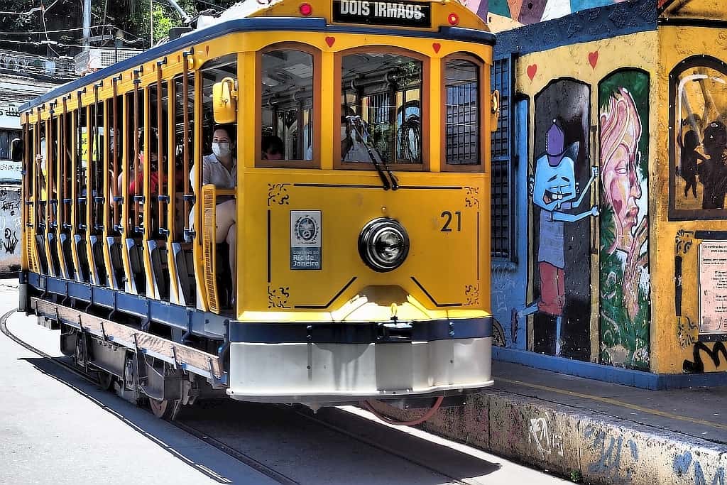 ttamwaj santa teresa w rio de janeiro