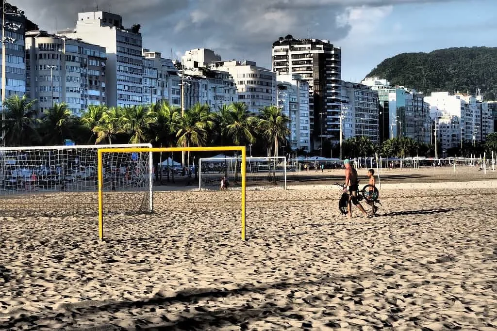 plaze w rio de janeiro copacabana boisko 1