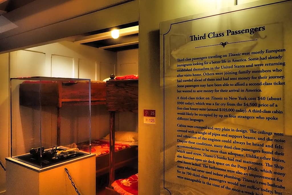 atrakcje Las Vegas kabiny pasazerow 3 klasy