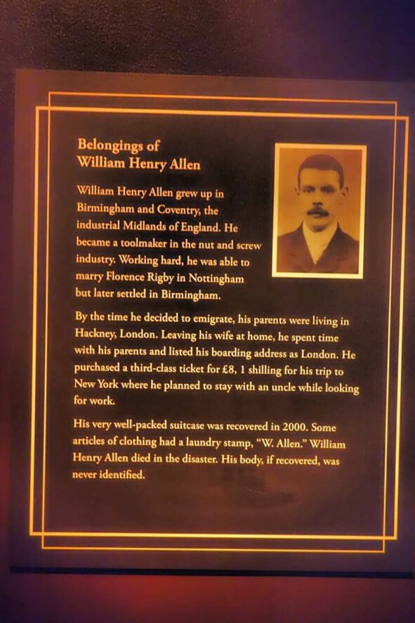 henry allen titanic atrakcje Las Vegas