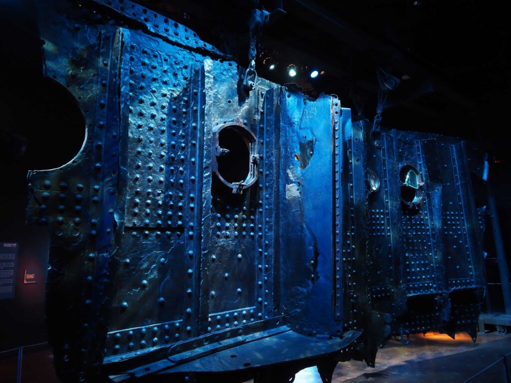 najwiekszy fragment titanika luxor atrakcje las vegas.2