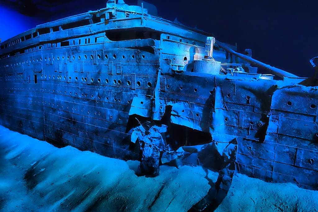 wrak titanika atrakcje Las Vegas
