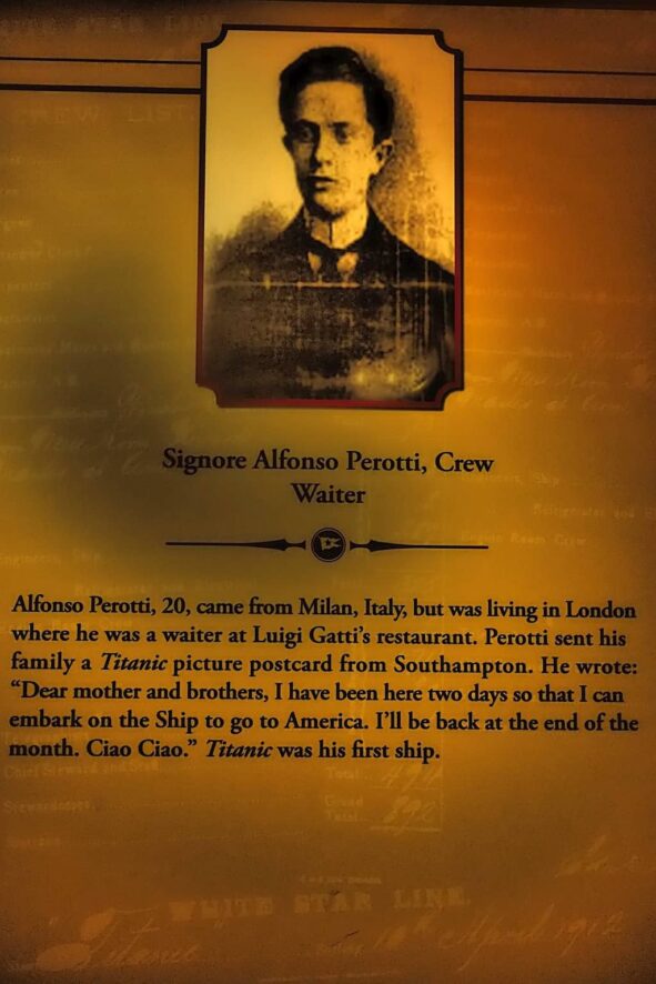 ludzie w titanica atrakcje Las Vegas