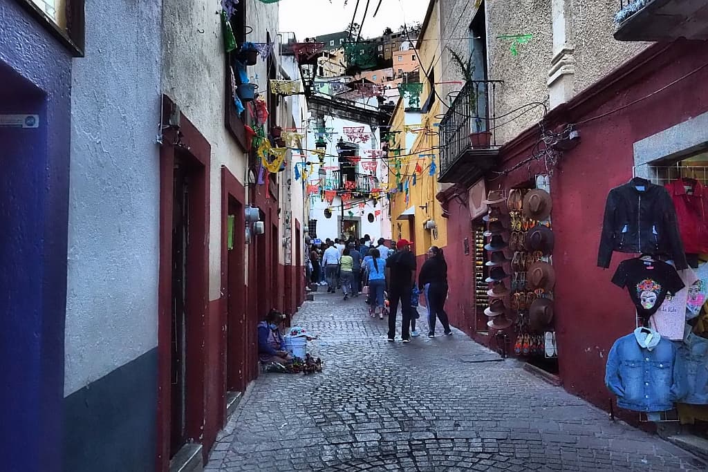 Guanajuato i Diego Rivera 28 Guanajuato del Callejon del Beso.h