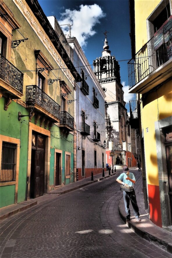 Guanajuato i Diego Rivera 37 Guanajuato ulica 3