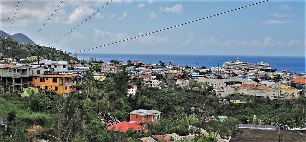 Wyspa Dominika panorama