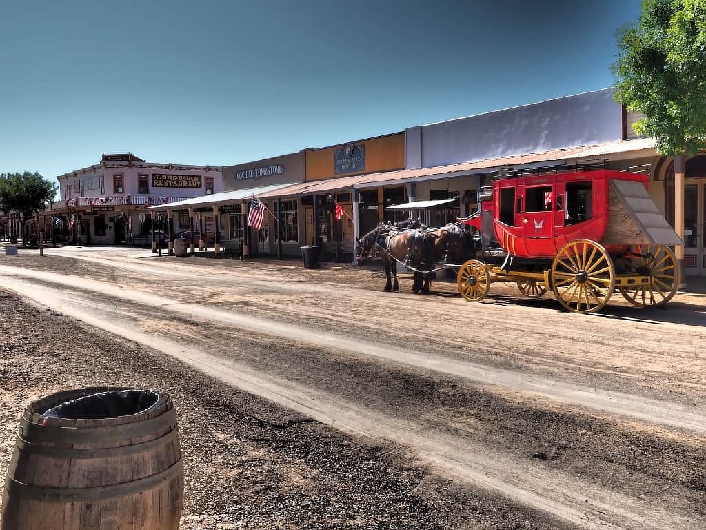 Tombstone w Arizonie – miasto Dzikiego Zachodu 21 Tombstone dylizans.2