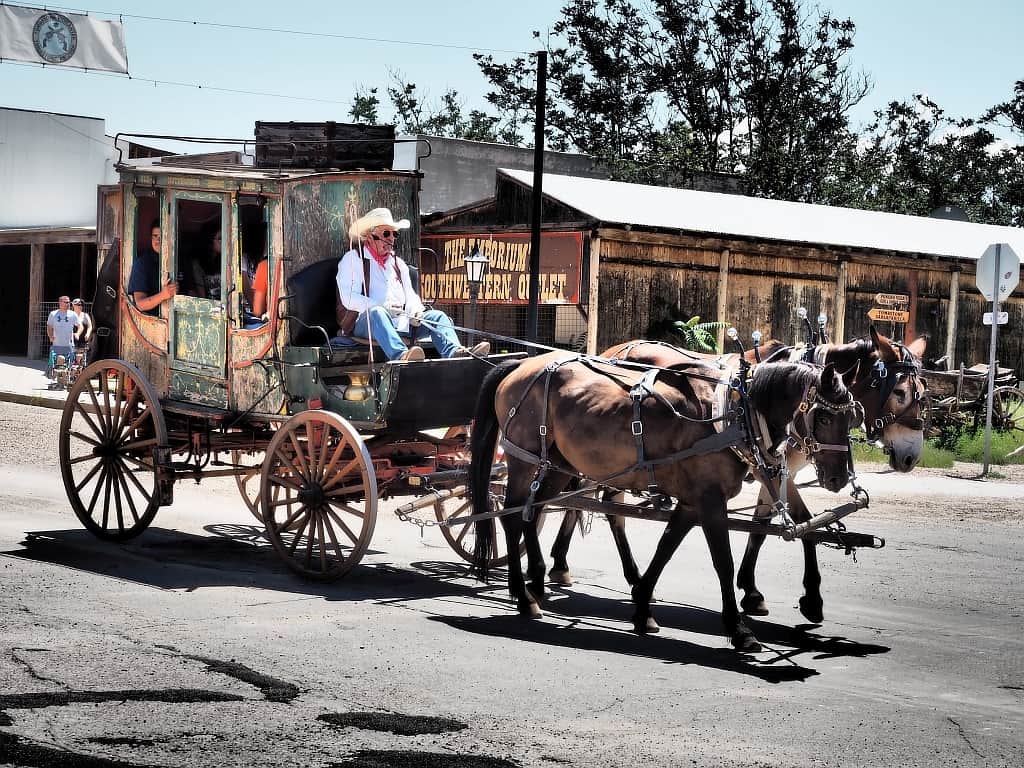 Tombstone w Arizonie – miasto Dzikiego Zachodu 24 Tombstone zielony pozoz