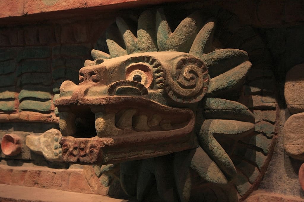 Muzeum antropologiczne jaguary z Teotihuacan.1