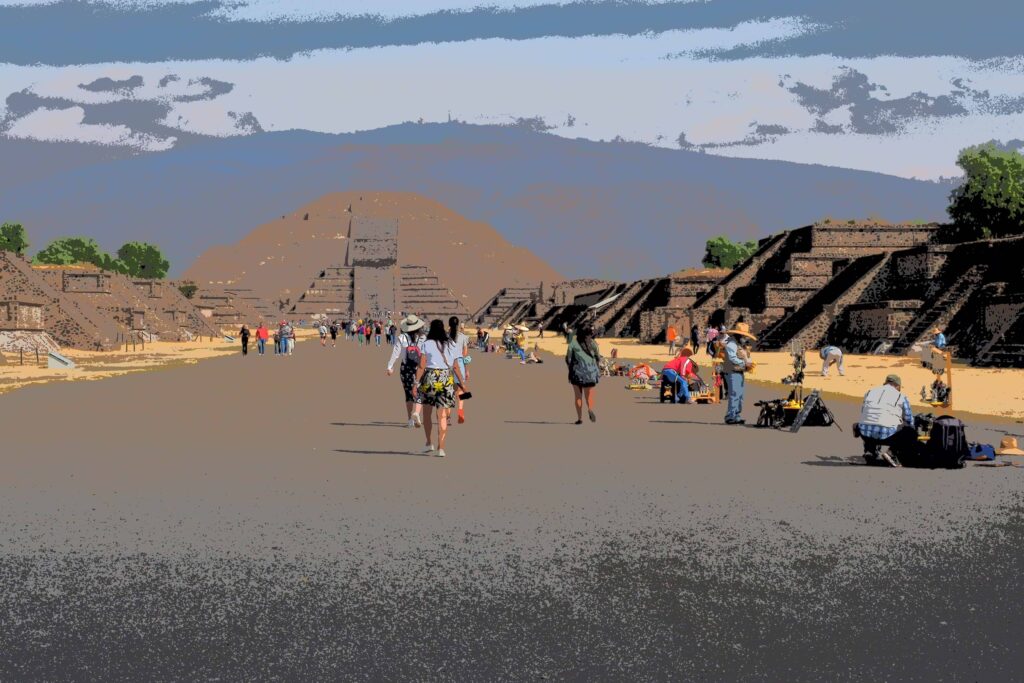 Teotihuacan Droga Umarlych