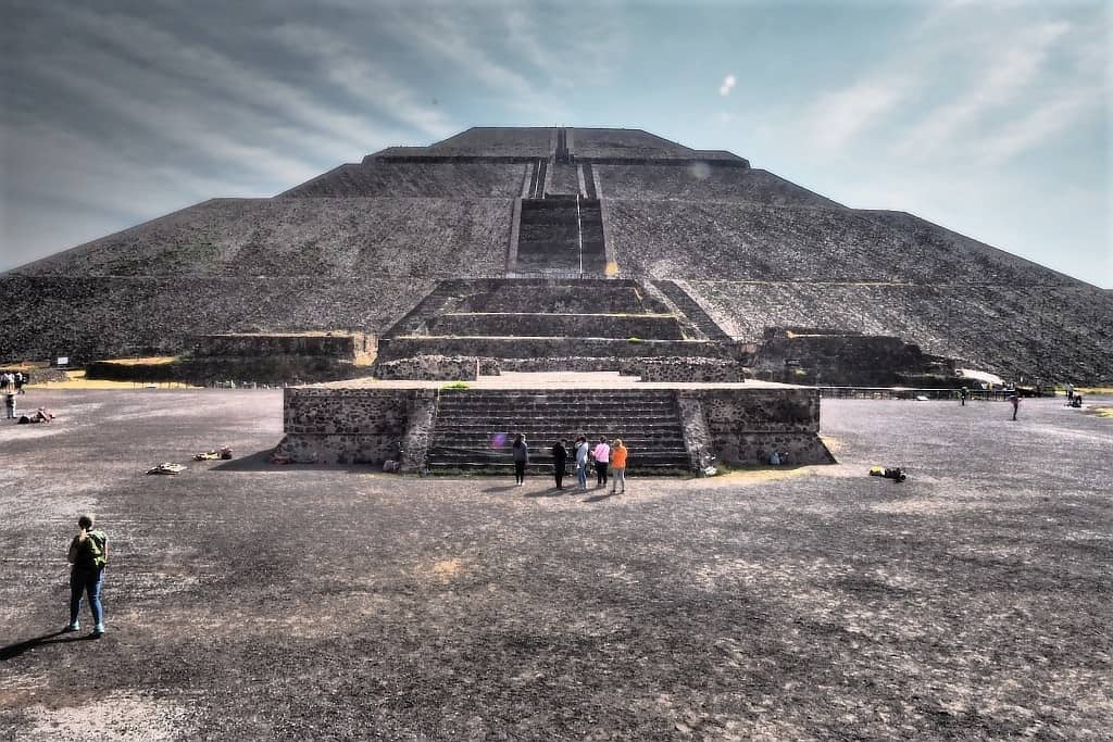 Teotihuacan Piramida Slonca b