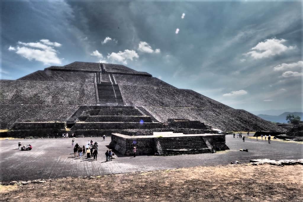 Teotihuacan Piramida Slonca c