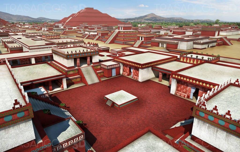 palacio atetelco teotihuacan