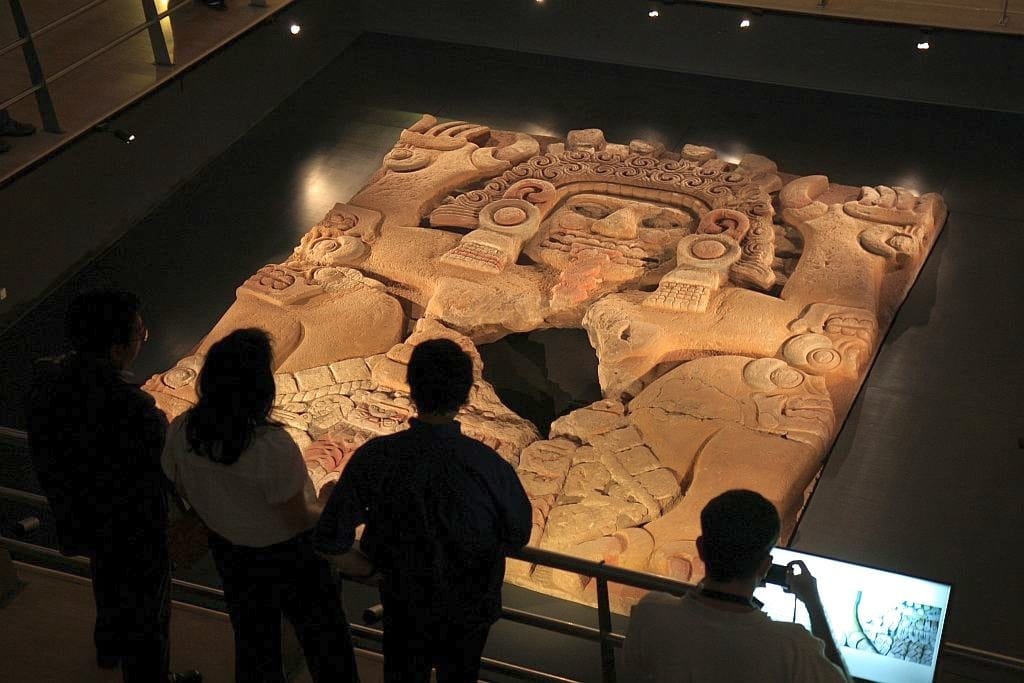 Mexico City i imperium Azteków - Tenochtitlan 26 Mexico City Muzeum Templo Mayor