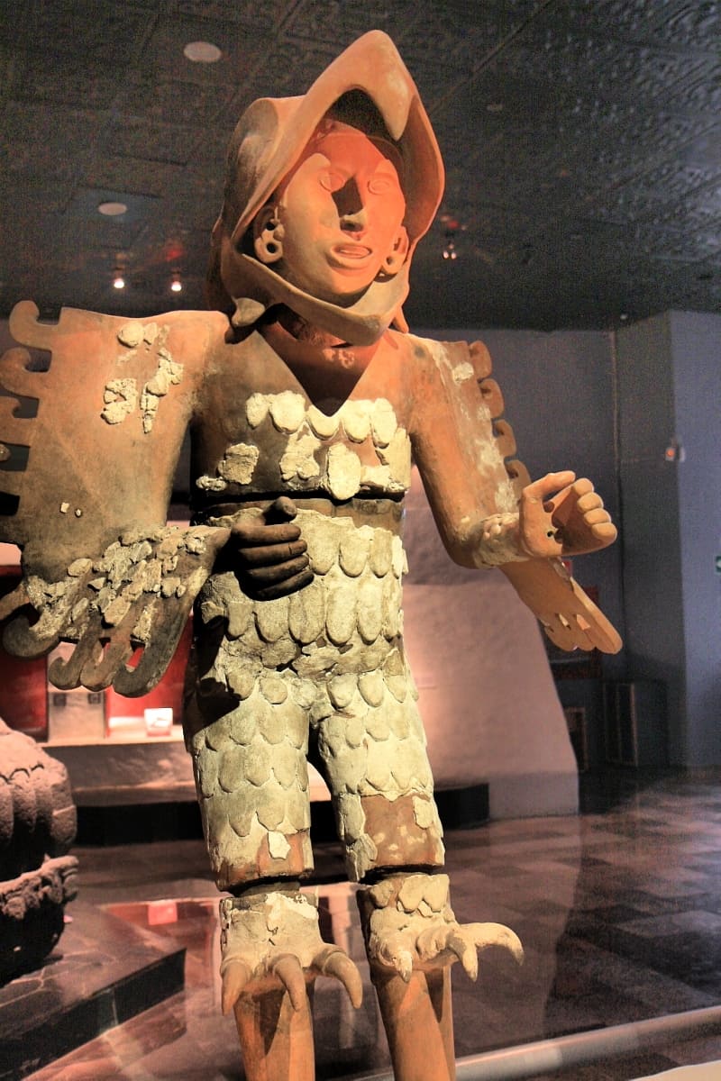Mexico City i imperium Azteków - Tenochtitlan 28 Mexico City Muzeum Templo Mayor c