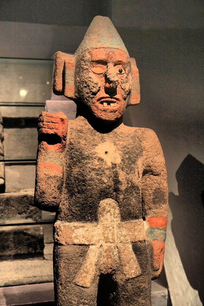 Mexico City i imperium Azteków - Tenochtitlan 29 Mexico City Muzeum Templo Mayor d