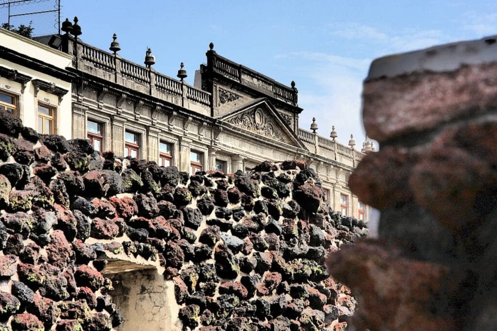 Mexico City i imperium Azteków - Tenochtitlan 18 Templo Mayor Mexico City
