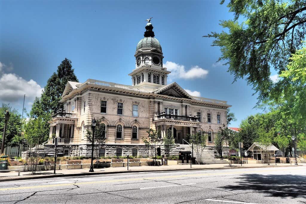 Zespół R.E.M. legenda muzyki alternatywnej z Athens 21 Athens Georgia City Hall