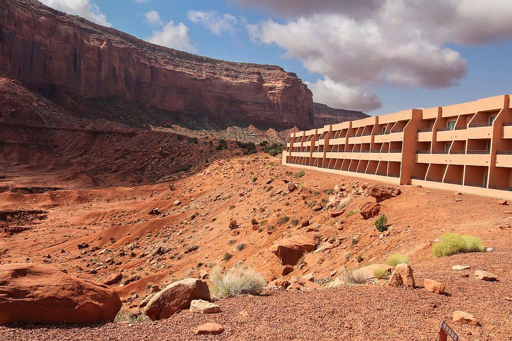 Monument Valley Hotel View