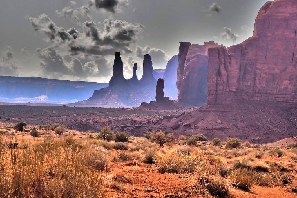 Monument Valley Three Sisters