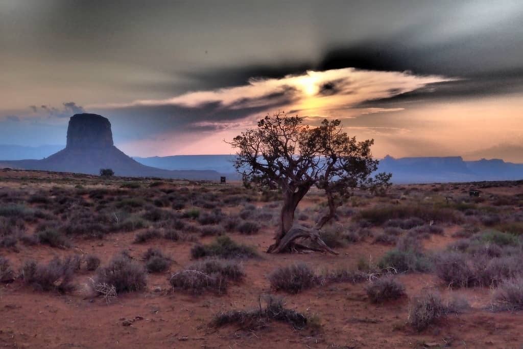 Monument Valley zachod