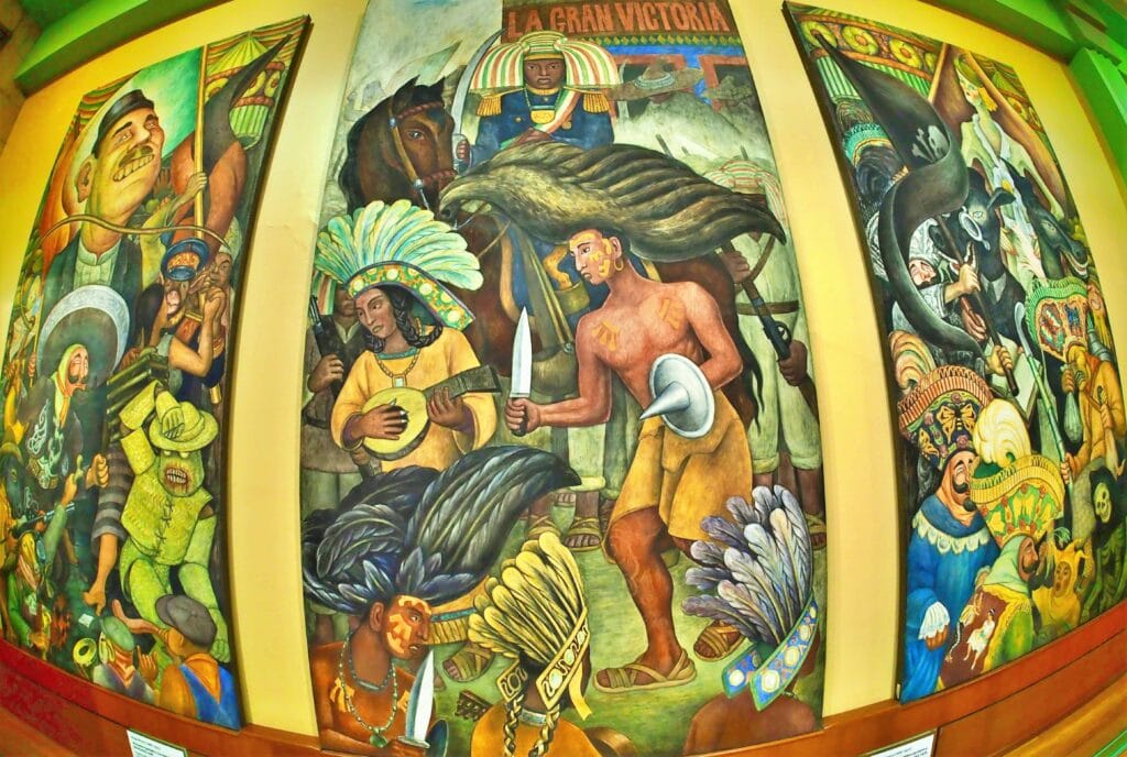 Murale Diego Rivera Palacio de Bellas Artes 1
