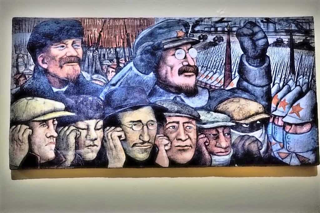Murale Diego Rivera Palacio de Bellas Artes