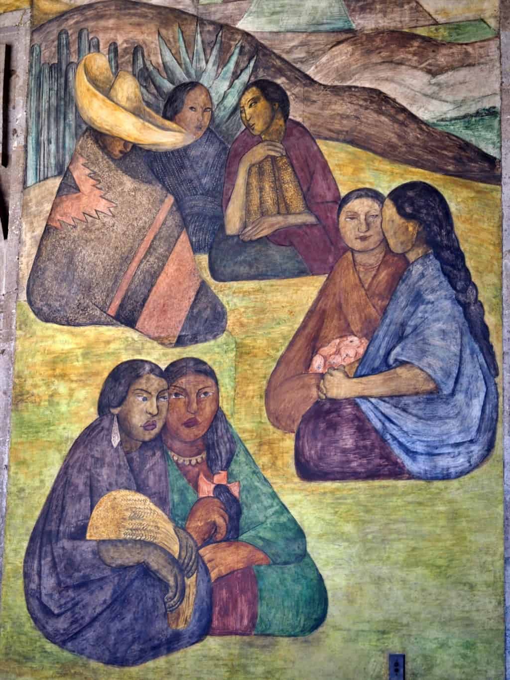 Murale Diego Rivera la Secretaria de Educacion Publica.4