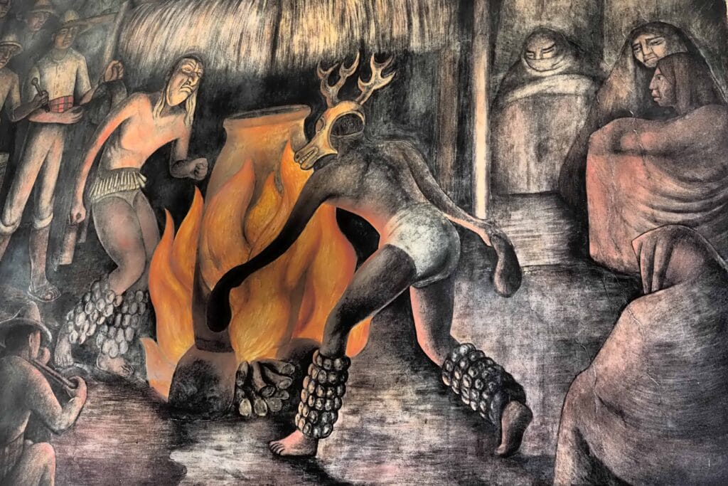 Murale Diego Rivera la Secretaria de Educacion Publica