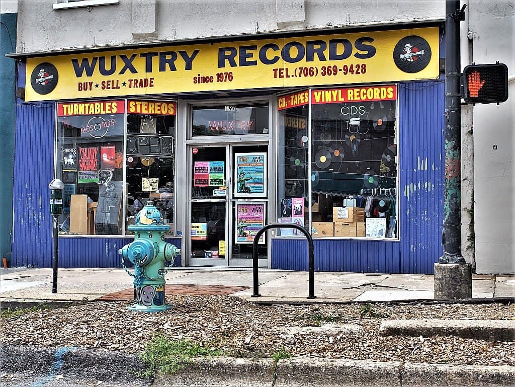 Zespół R.E.M. legenda muzyki alternatywnej z Athens 2 Zespol R.E.M. Wuxtry Records