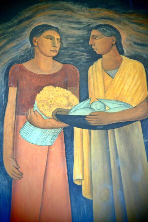 murale diedo Rivery w Centrum Edukacji