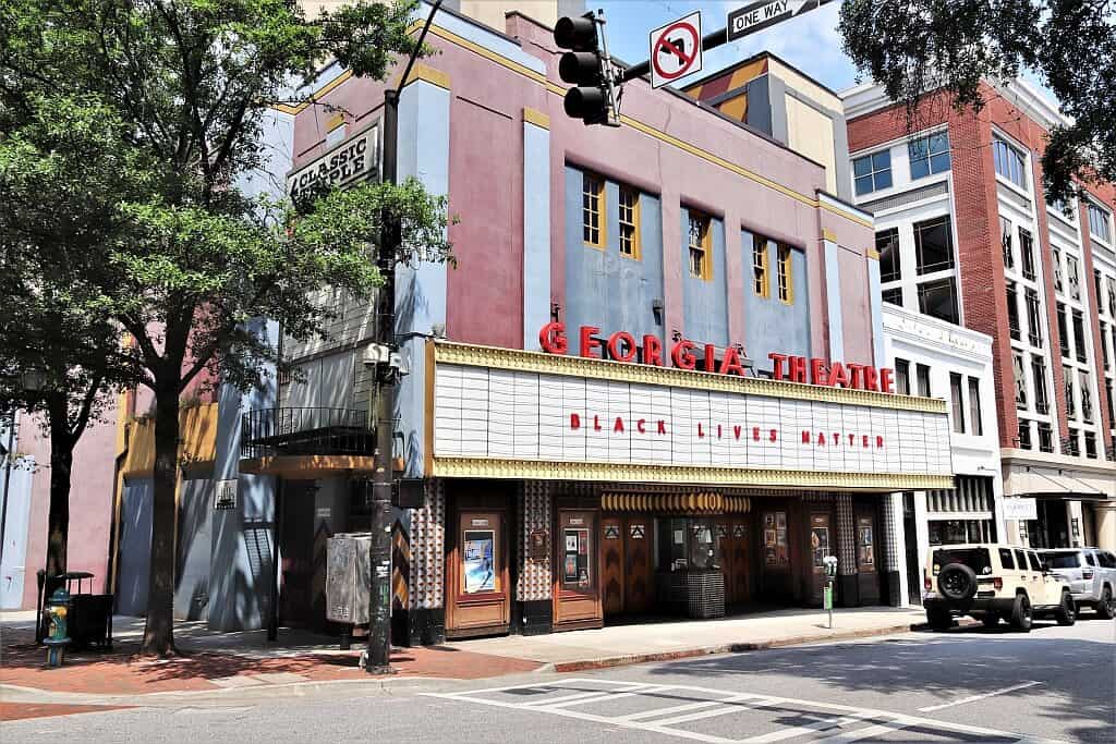Zespół R.E.M. legenda muzyki alternatywnej z Athens 15 zespol R.E.M. koncerty w Georgia Theatre