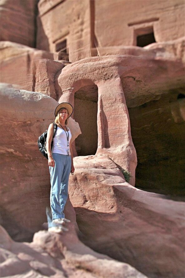 Petra w Jordanii. Starożytne miasto Nabatejczyków 25 Petra Jordania .szlak